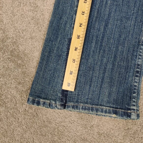 Armor Jeans Women's Flare Jeans Size 9 / 10 Blue Cotton Casual Outerwear Daily - Picture 13 of 13